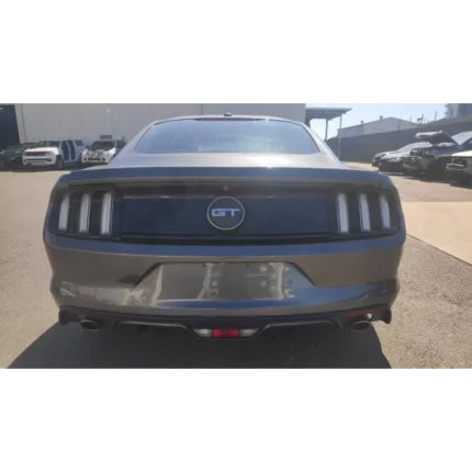 FORD MUSTANG REAR BUMPER FM, W/ PARK SENSOR TYPE, 08/15-10/17 2017